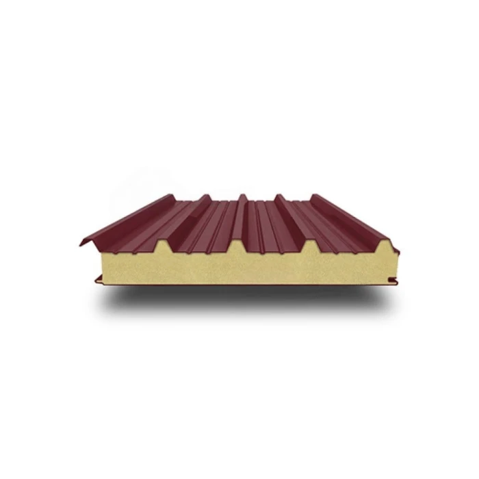 Кровельная сэндвич-панель ППУ, 1000х150 мм, 0.5/0.5, Drap